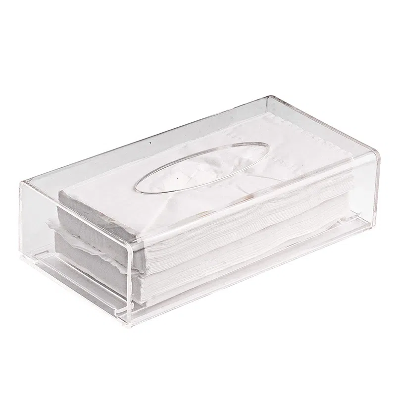 Kotak Dispenser Tissue Akrilik - Facial - 3 mm
