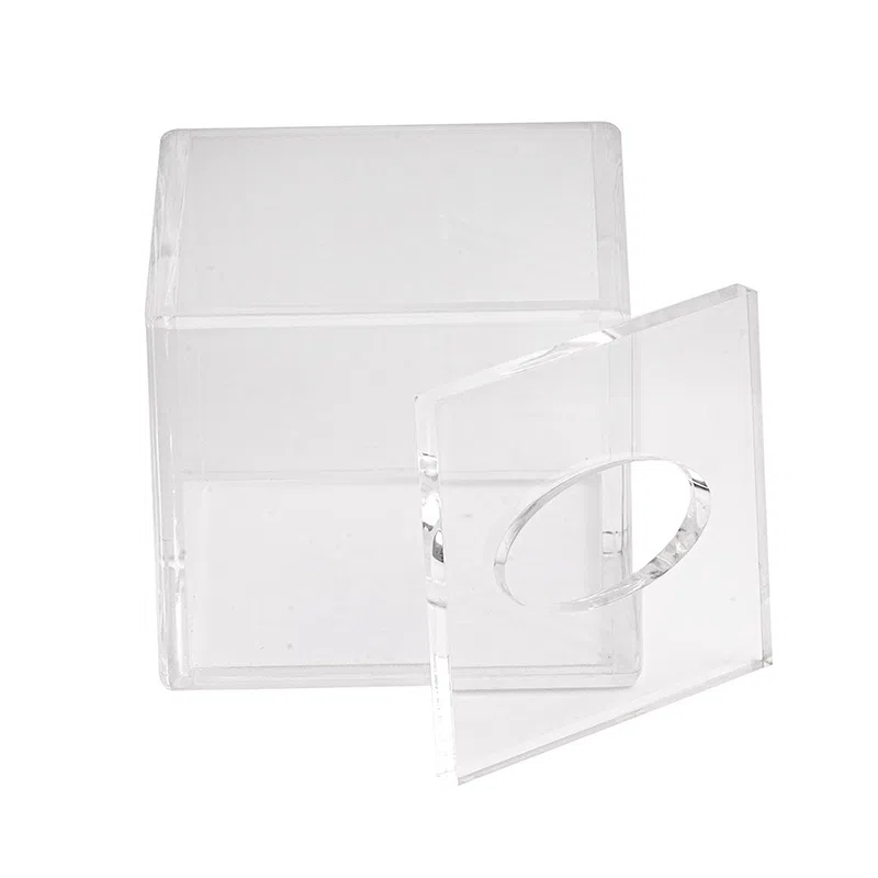Kotak Dispenser Tissue Akrilik - Pop Up - 5 mm