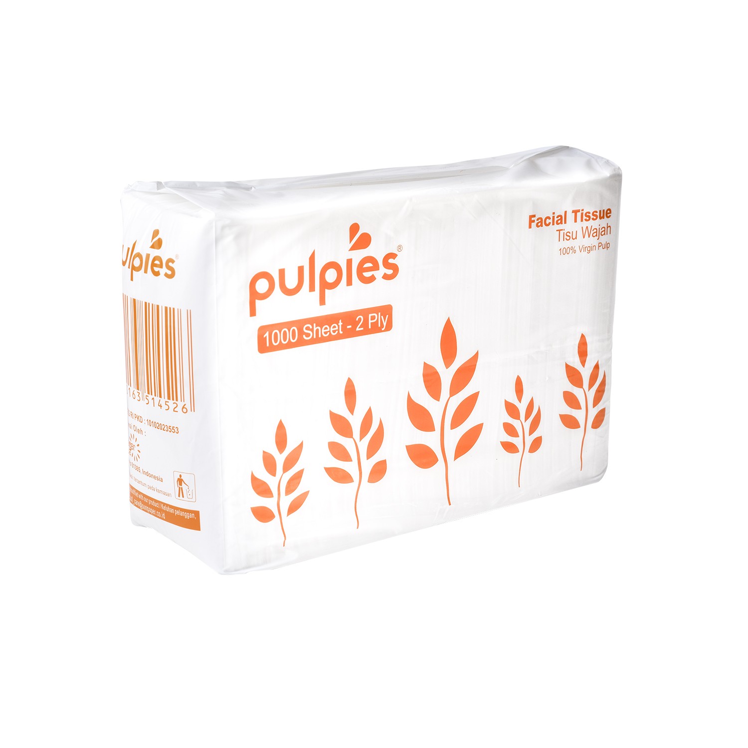 Tissue Facial Pulpies Refill 1000 sheets 1 - Tissueku - tissueku