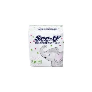 emasan Tisu Pop Up See U Multipurpose Gajah 150 sheets 2 ply